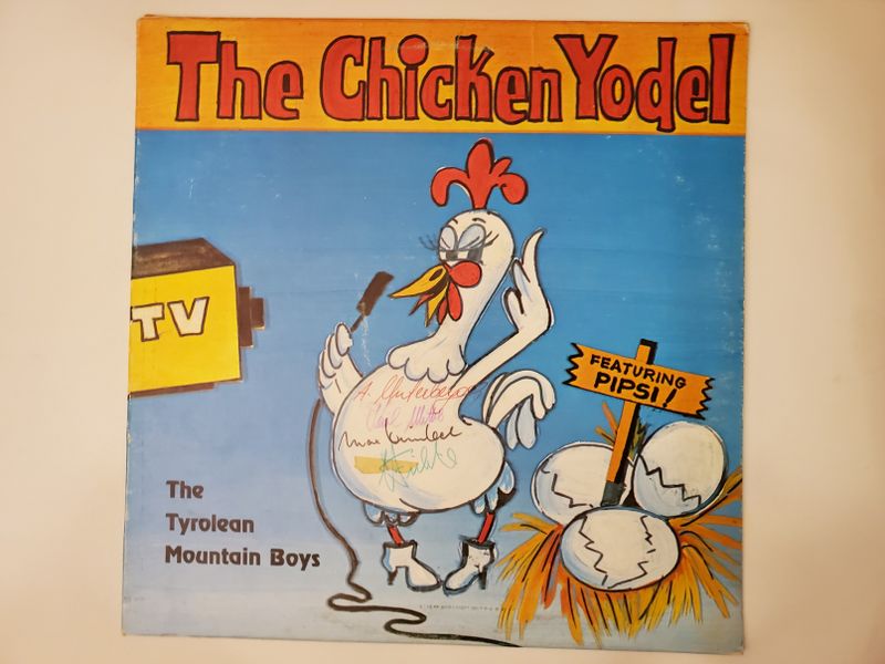 The Tyrolean Mountain Boys The Chicken Yodel vinyl record